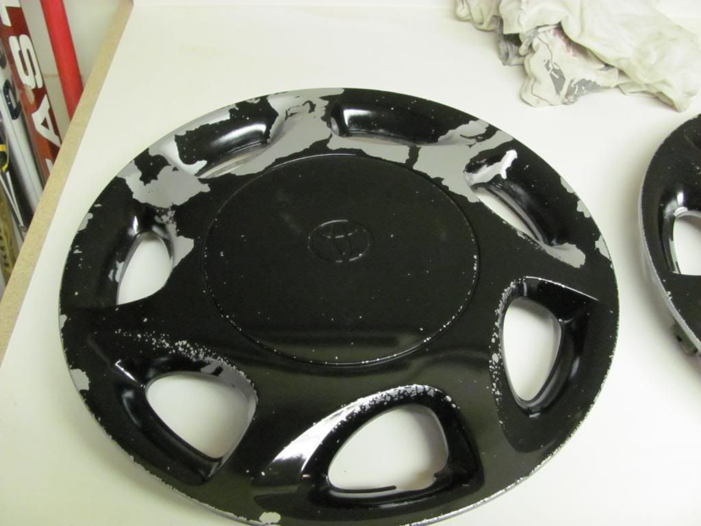 Plastic Hubcap Restore and Paint using Duplicolor • How to Paint Your